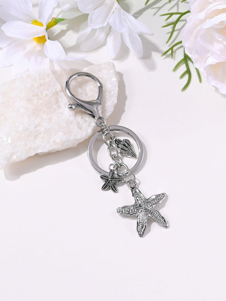 Keychain with Maritime Star Motif Kalsten