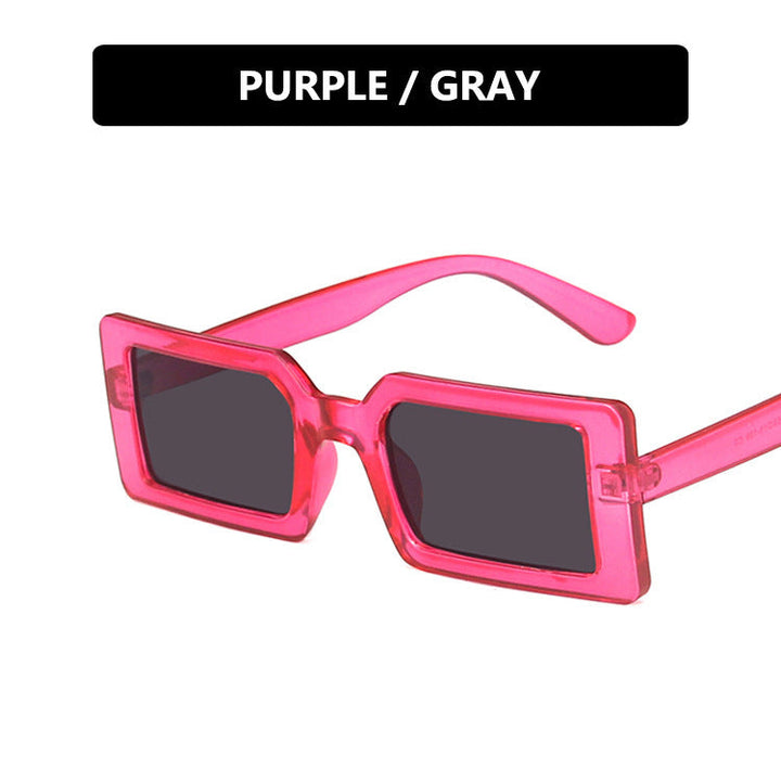 Women's square sunglasses with modern, wide frame and protective UV filter Kalsten
