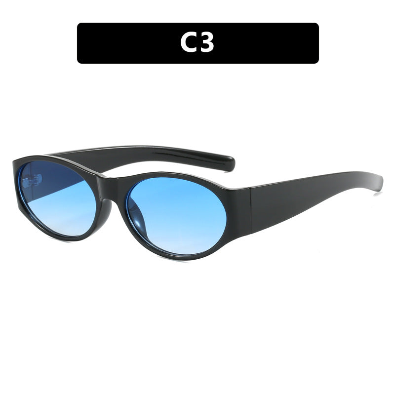Women's fashionable sunglasses with elegant, oval design and UV protection Kalsten