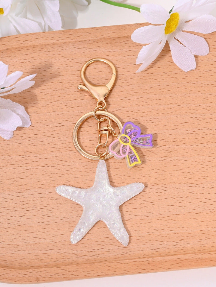 Keychain with Maritime Star Motif Kalsten