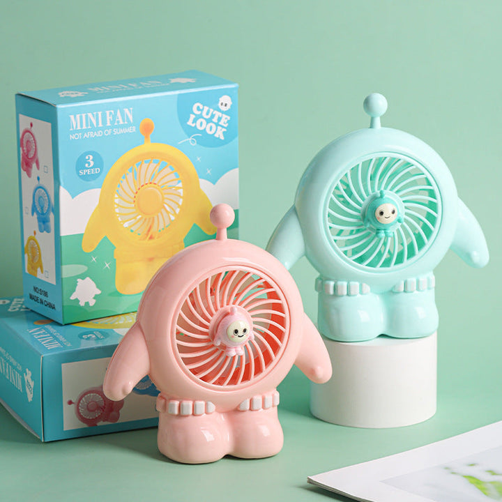 Unisex Fun Hand Fan in Creative Robot Design Kalsten