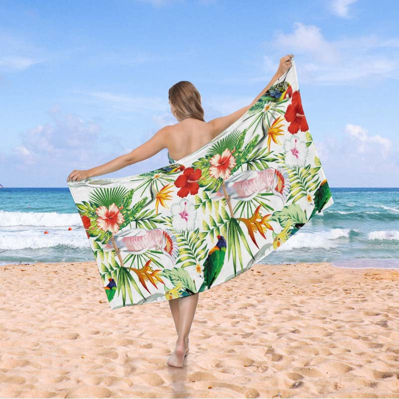 Beach blanket in exclusive mosaic design Kalsten