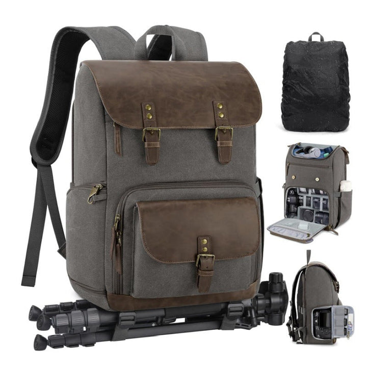 Multifunctional backpack with camera equipment compartments Kalsten
