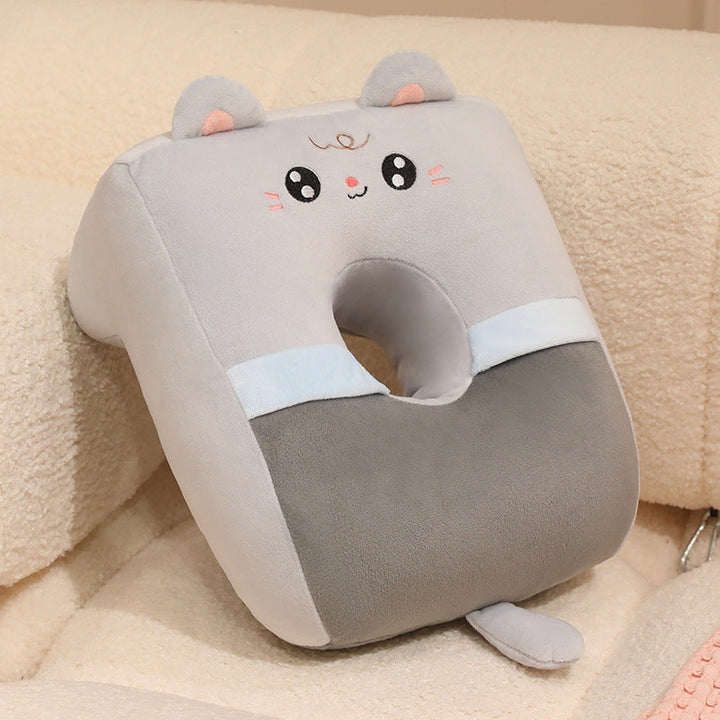 Cozy neck pillow with animal design Kalsten