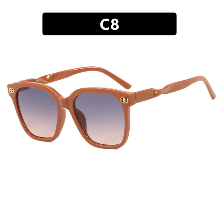 Women square sunglasses with elegant frame structure and UV protection Kalsten