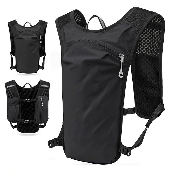 Sporty Hydration Backpack with Breathable Mesh Inserts Kalsten