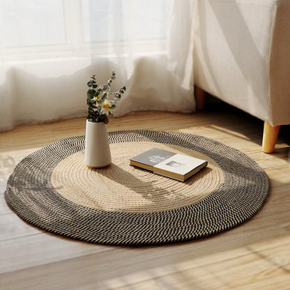 More Elegant Cow Pouf Made of Natural Materials Acalora