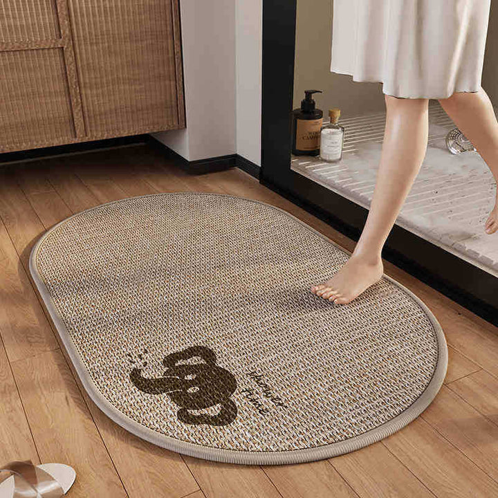 Soft Plush Bathroom Mat Kalsten