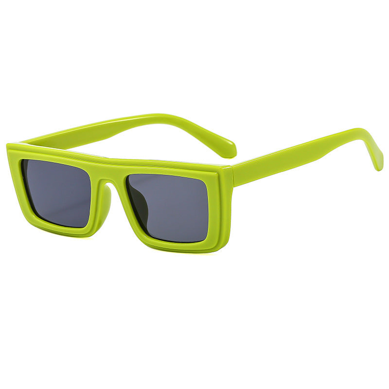 Women's fashionable square sunglasses with wide frame and polarized lenses Kalsten