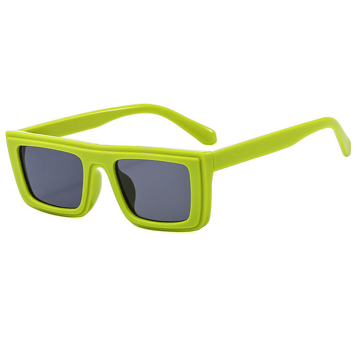 Women's fashionable square sunglasses with wide frame and polarized lenses Kalsten