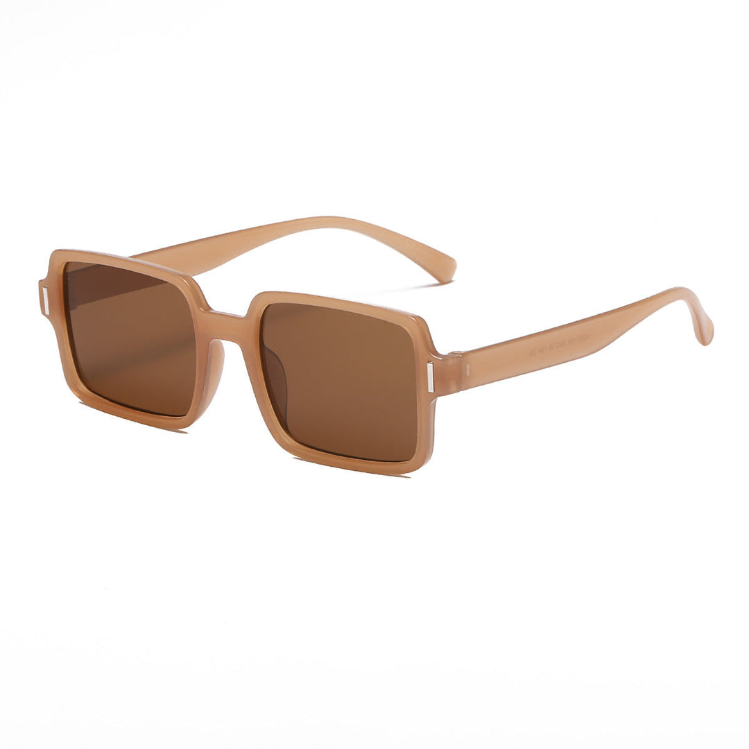 Women's square sunglasses in elegant leopard print Kalsten