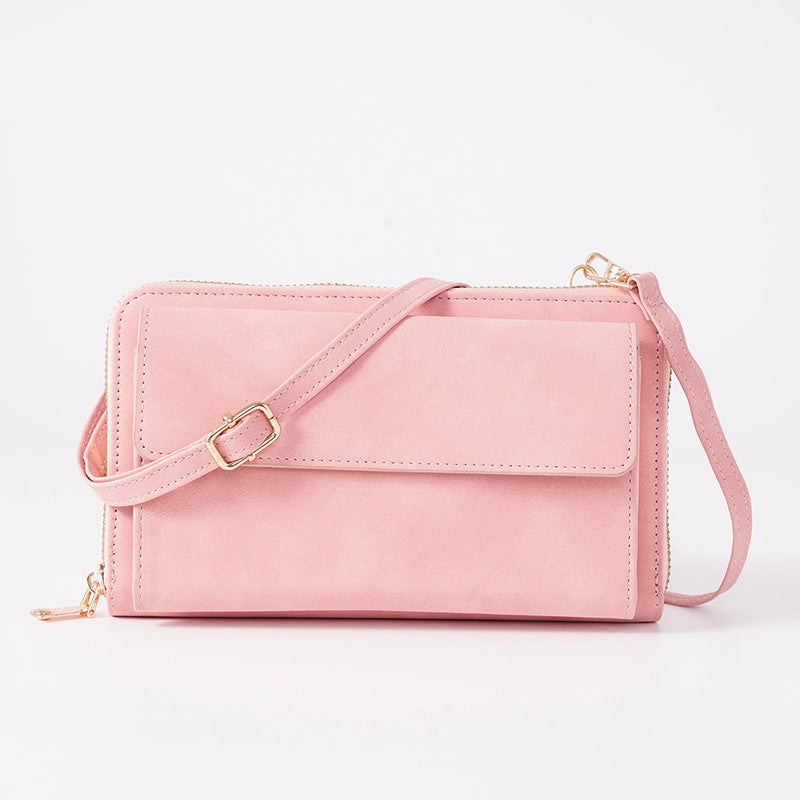 Handbag with multifunctional compartments and removable shoulder strap Kalsten