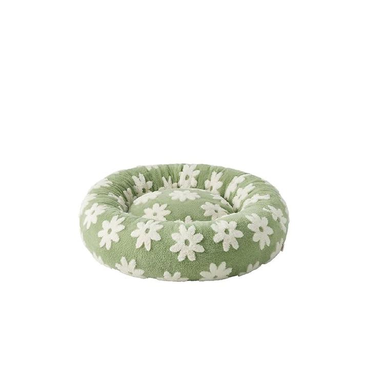 Cozy Checkered Dog Bed