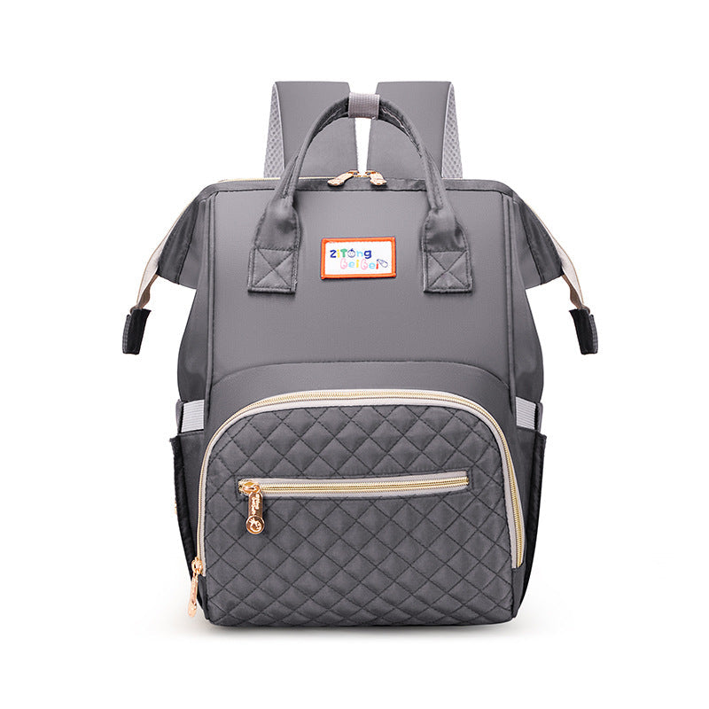 Multi-Functional Quilted Backpack