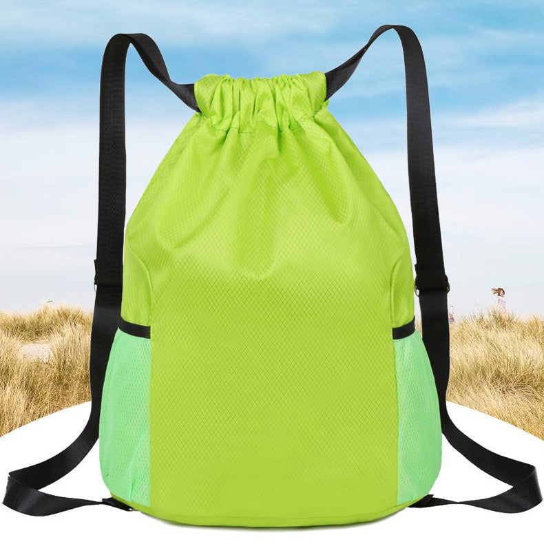 Lightweight Mesh Drawstring Backpack Kalsten