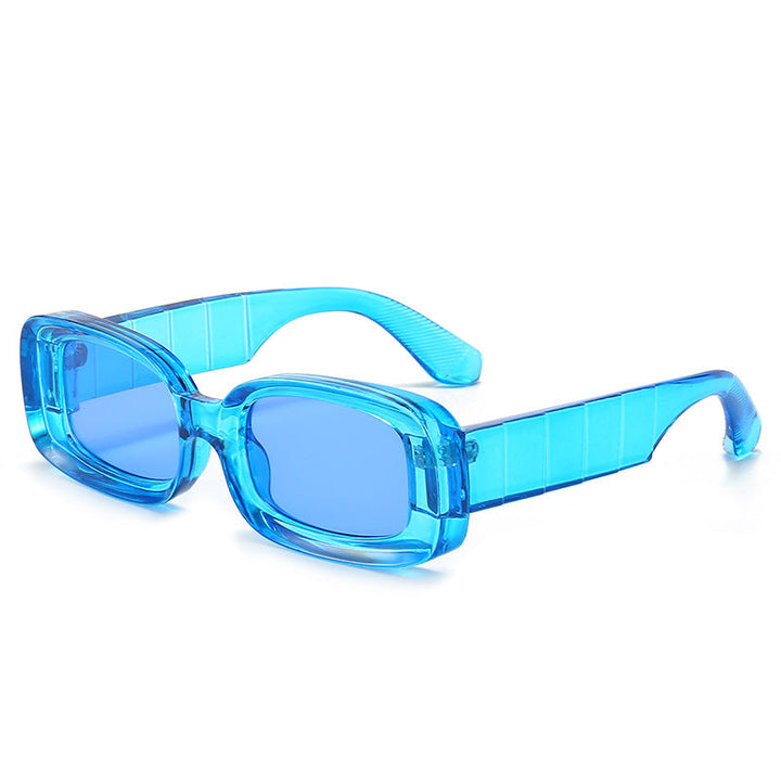 Women's Square Sunglasses with Transparent Frame Kalsten