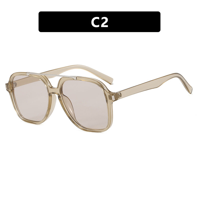 Women's square sunglasses with protective UV filter and elegant frame Kalsten