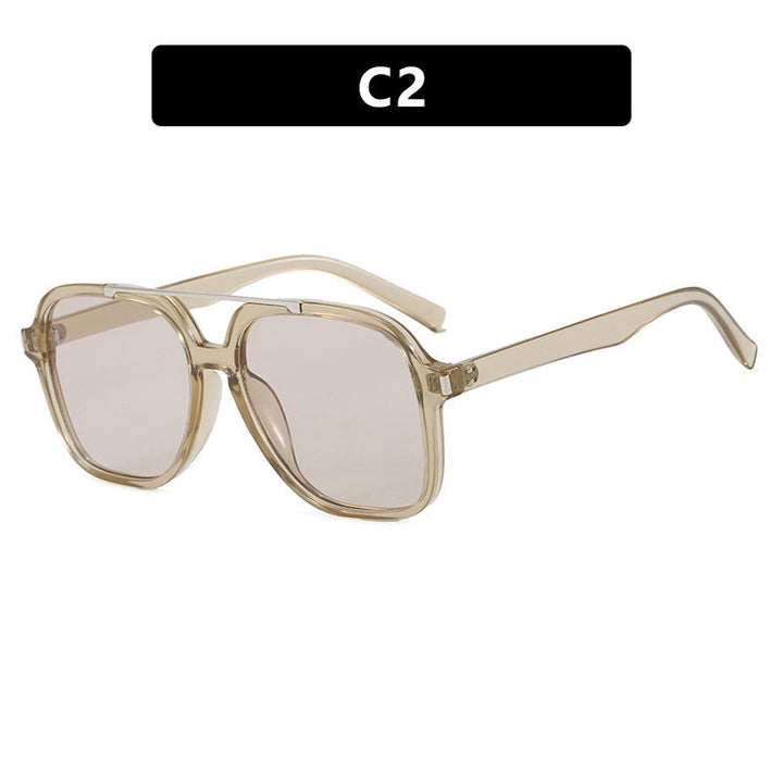 Women's square sunglasses with protective UV filter and elegant frame Kalsten