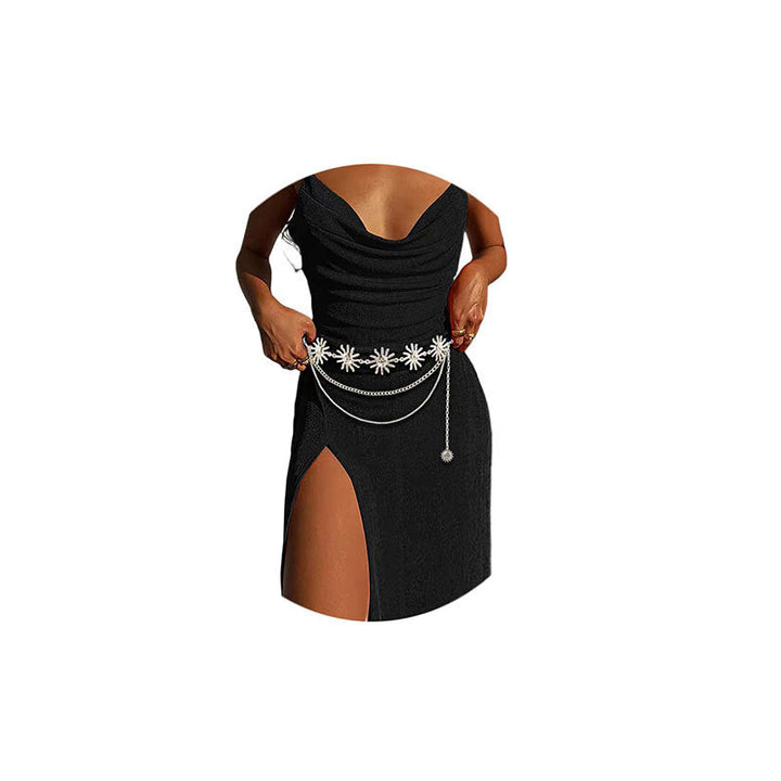 Fashionable Cut-Out Maxi Skirt Kalsten