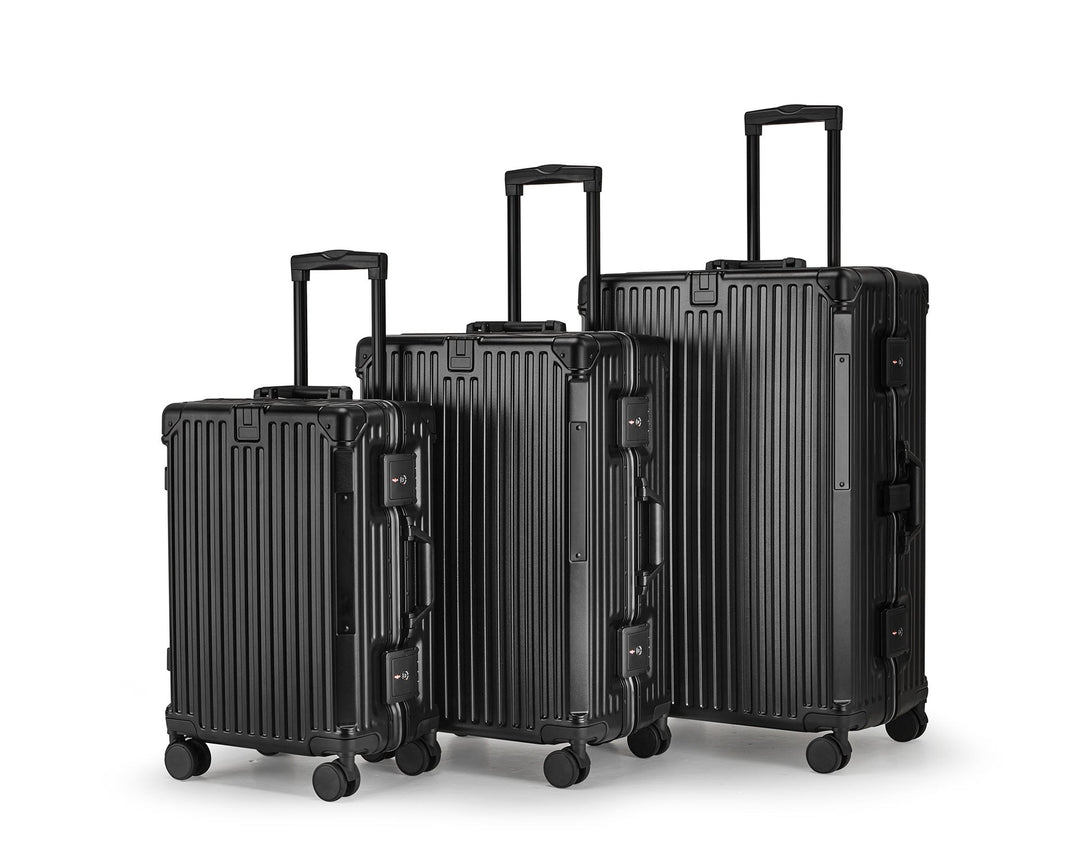 Unisex Aluminum Hard Shell Travel Luggage Set Kalsten