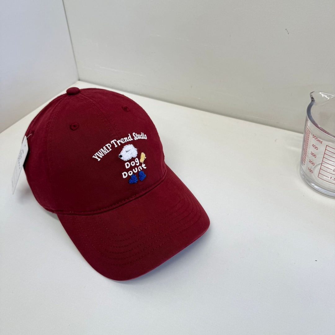 Unisex Embroidered Dog-Themed Baseball Cap Kalsten