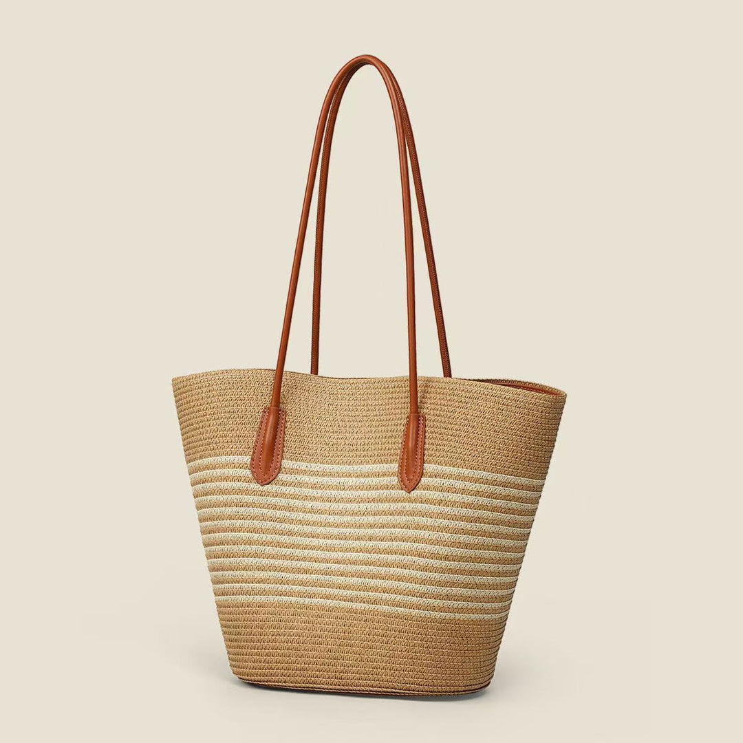 Sleek beach bag with matching sun hat Kalsten