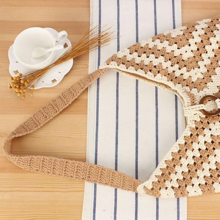Handmade Macramé Shoulder Bag Kalsten