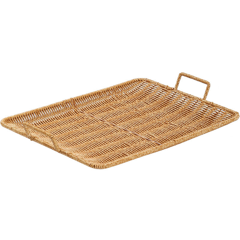 Home Decorative Woven Serving Tray Kalsten