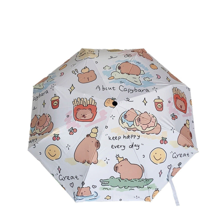 Women's Foldable Umbrella with Animal Motifs Kalsten