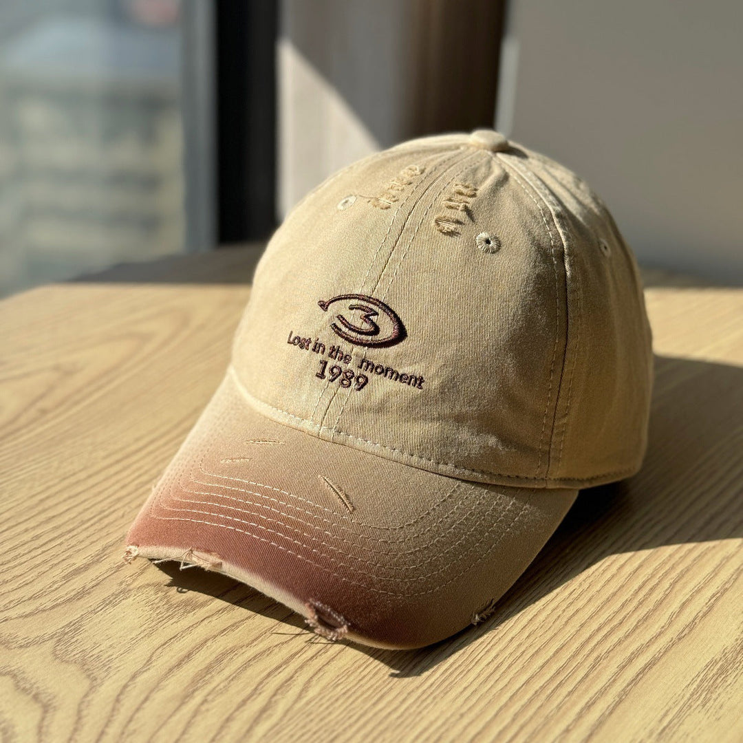 Men's Distressed Baseball Cap Kalsten