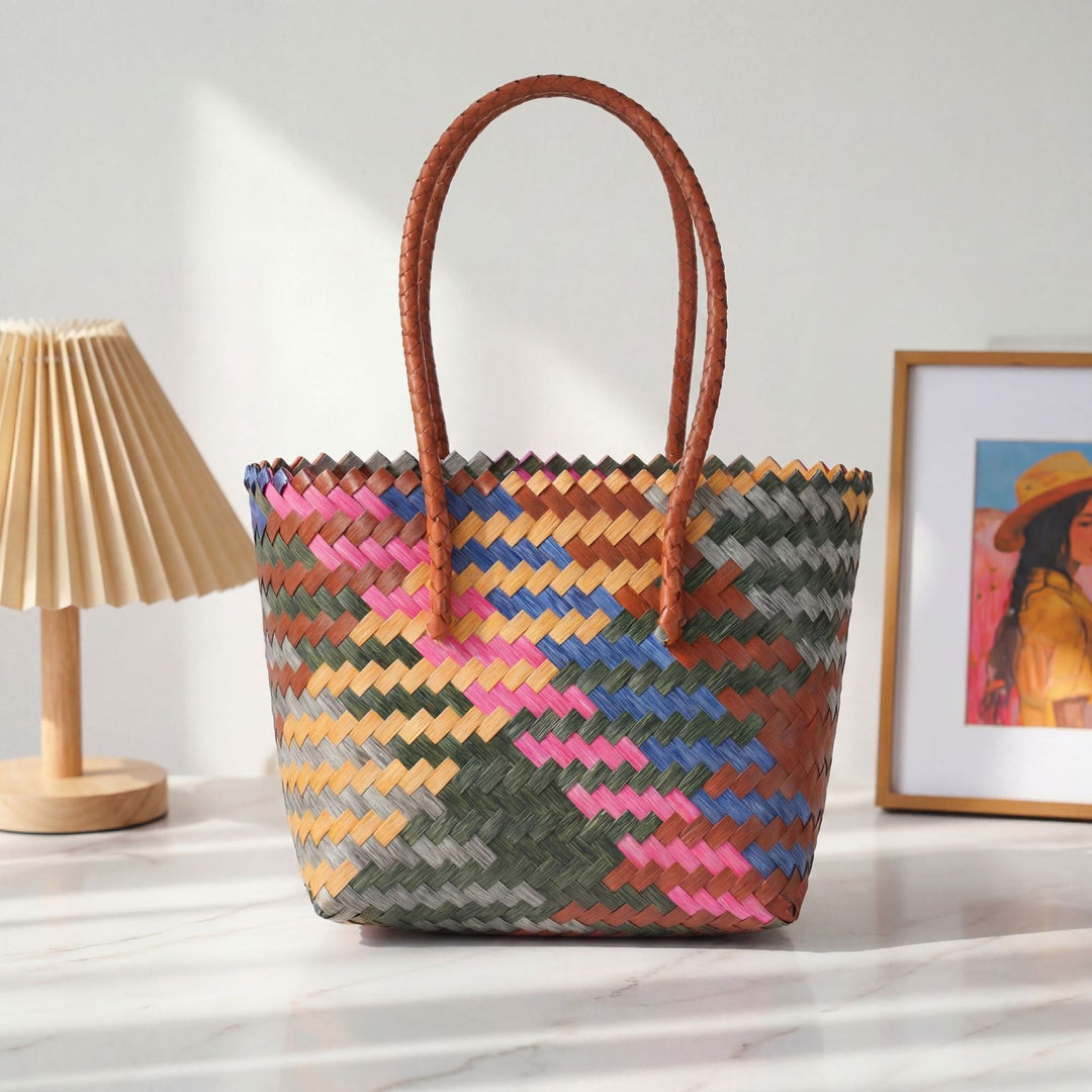 Woven Material Handbag Kalsten