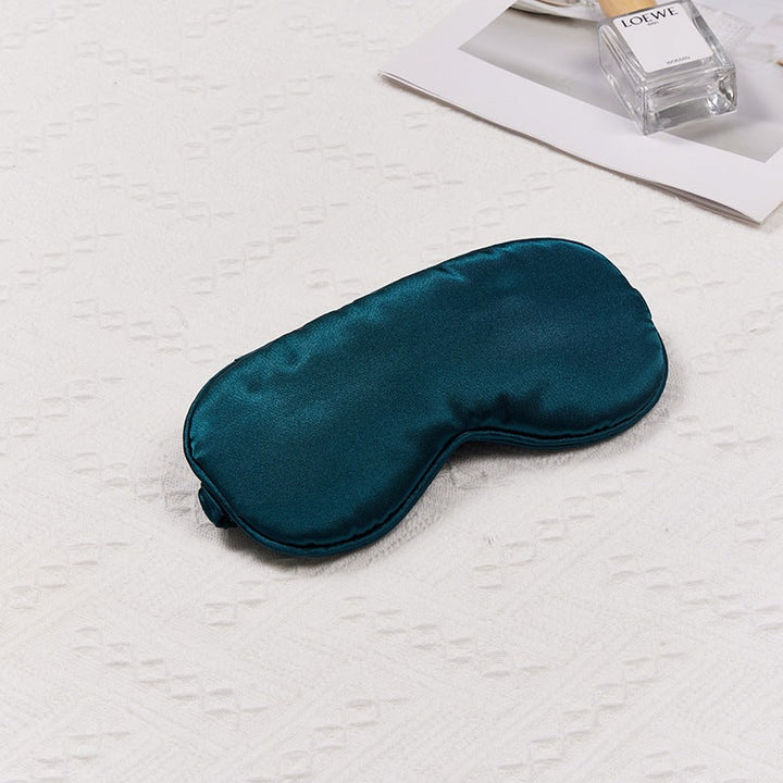 Women's ergonomic sleep mask made of satin-like material with contoured eye area Kalsten