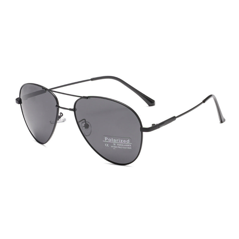 Men's polarized airplane sunglasses with ultra-light frame and UV protection Kalsten