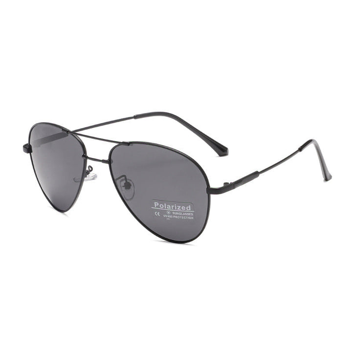 Men's polarized airplane sunglasses with ultra-light frame and UV protection Kalsten