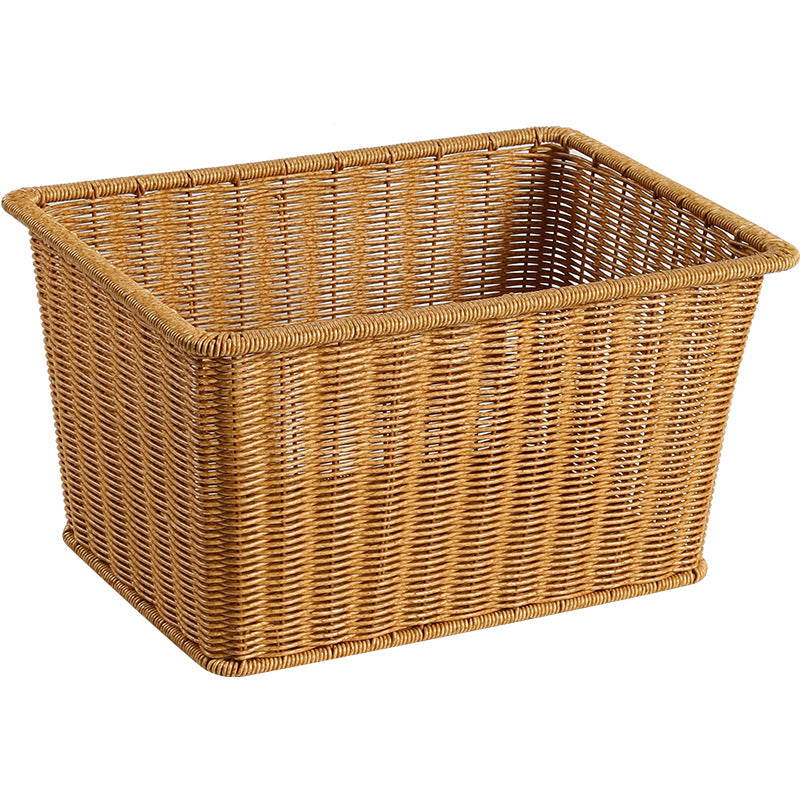 Handwoven Rectangular Storage Basket Kalsten