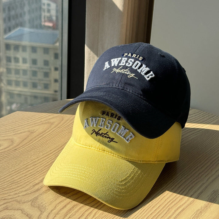 Women's Vintage-Inspired Adjustable Baseball Cap Kalsten
