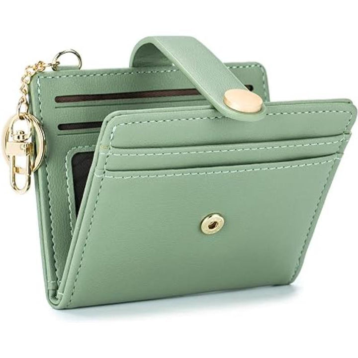 Compact card holder with keychain Kalsten