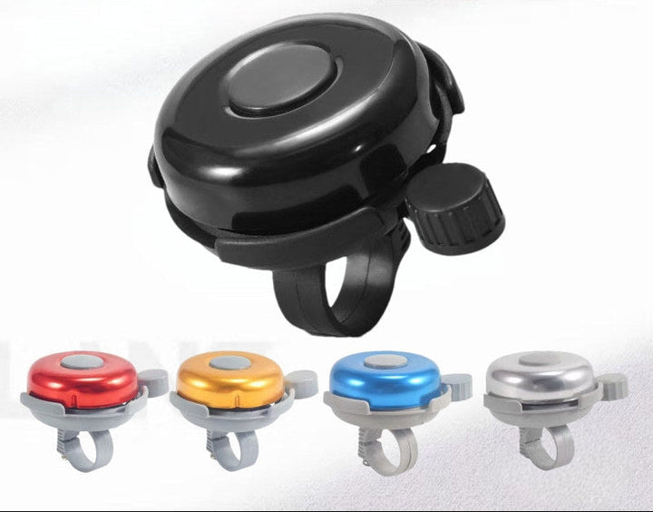 Compact Universal Bicycle Bell with Tool-Free Adjustable Clamp Kalsten