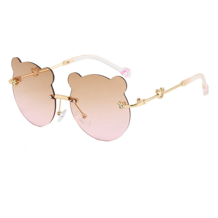 Ladies playful sunglasses with cute bear motif Kalsten