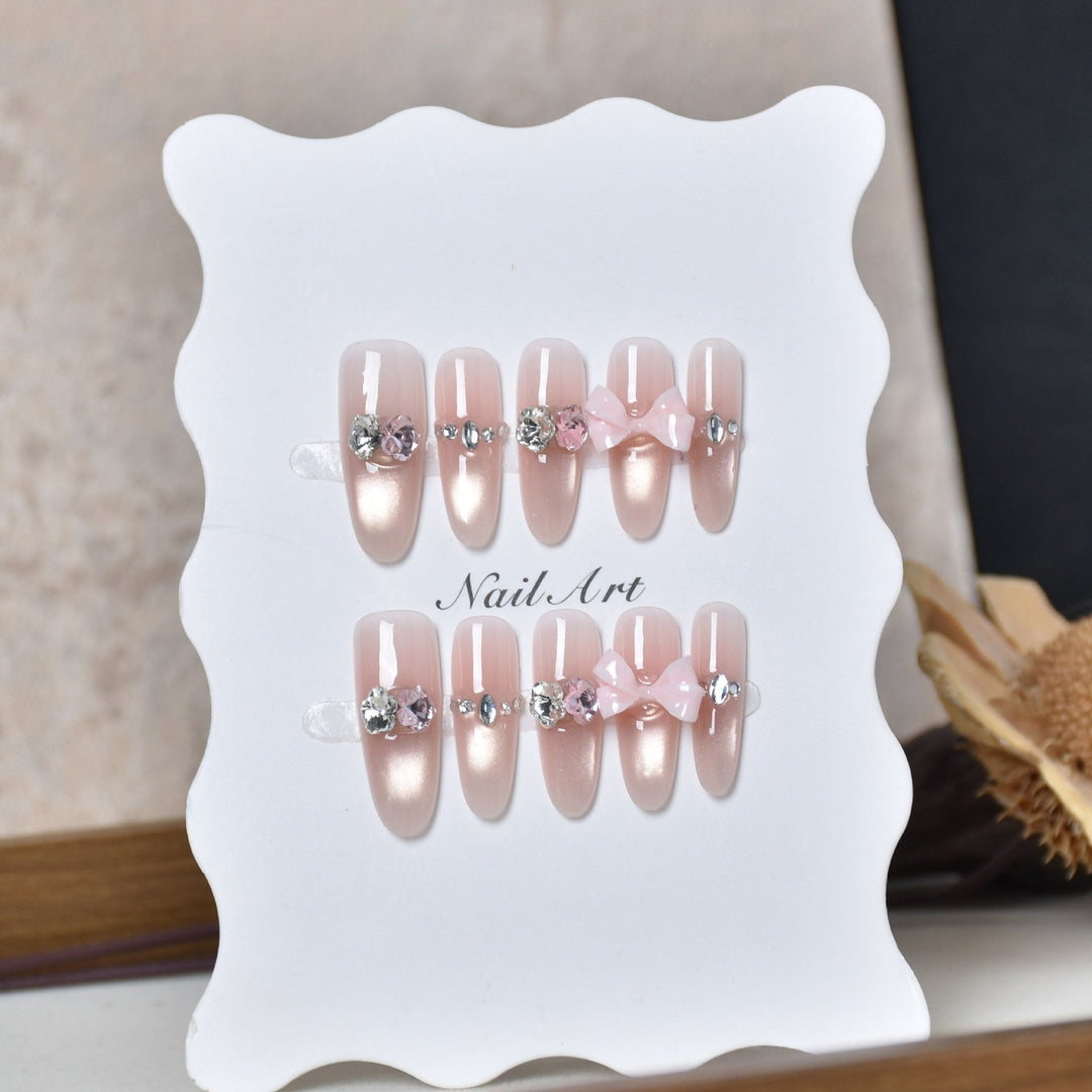 Decorative Animal Print Press-On Nail Set Kalsten
