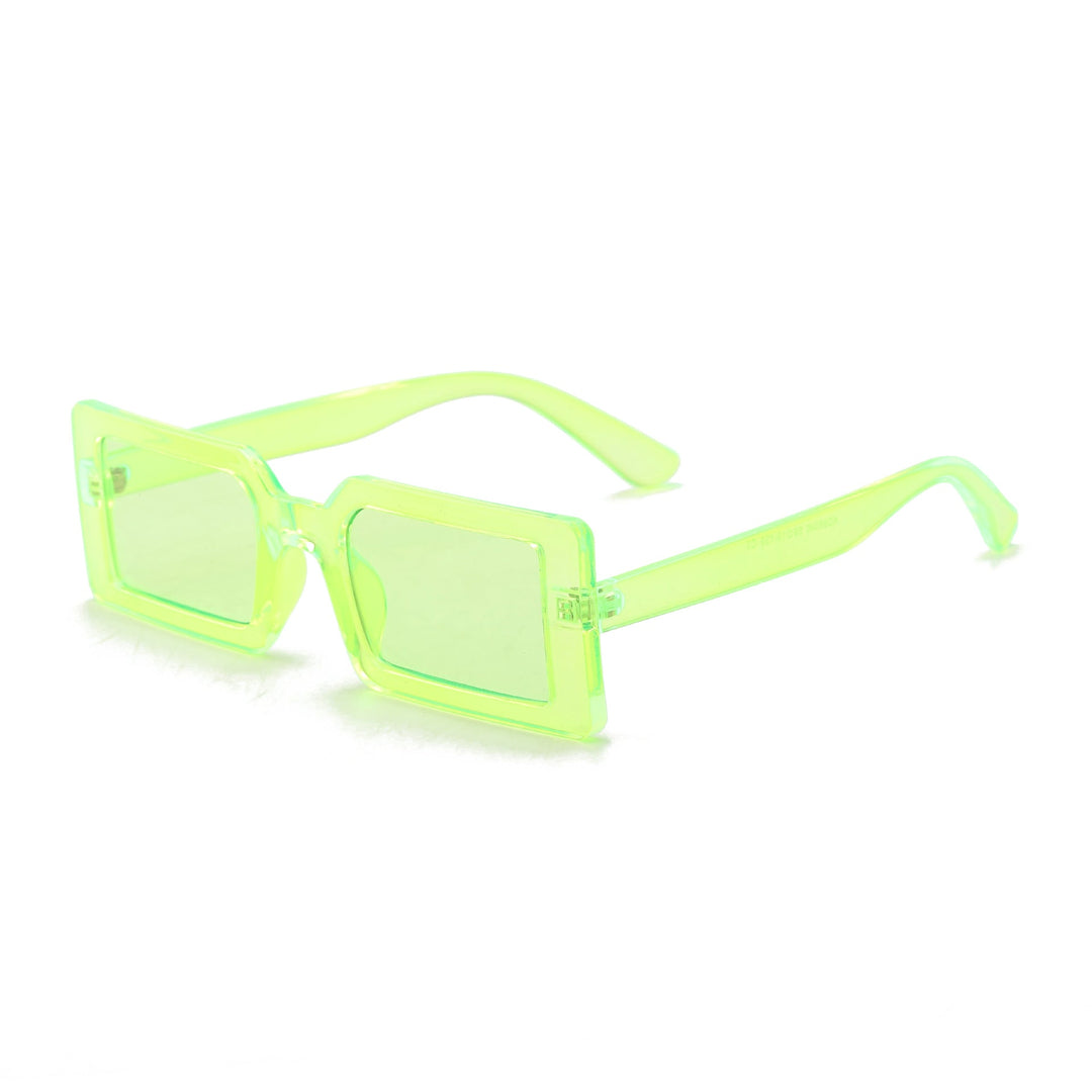 Women's square sunglasses with modern transparent frame Kalsten