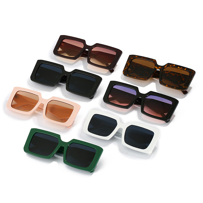Women’s Geometric Sunglasses with Wide Frame Kalsten