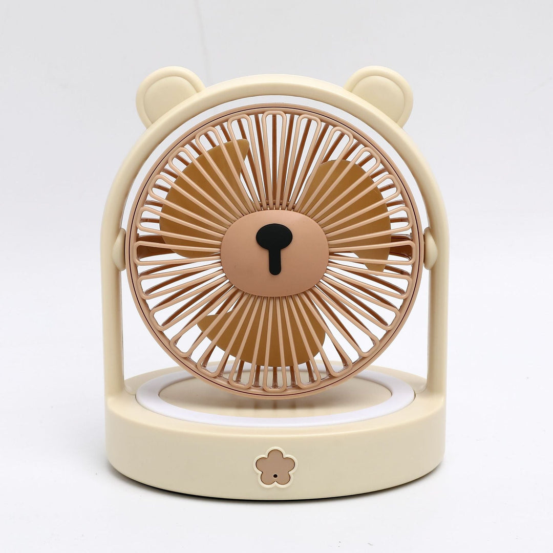 Unisex Portable Hand Fan in Creative Bear Design Kalsten