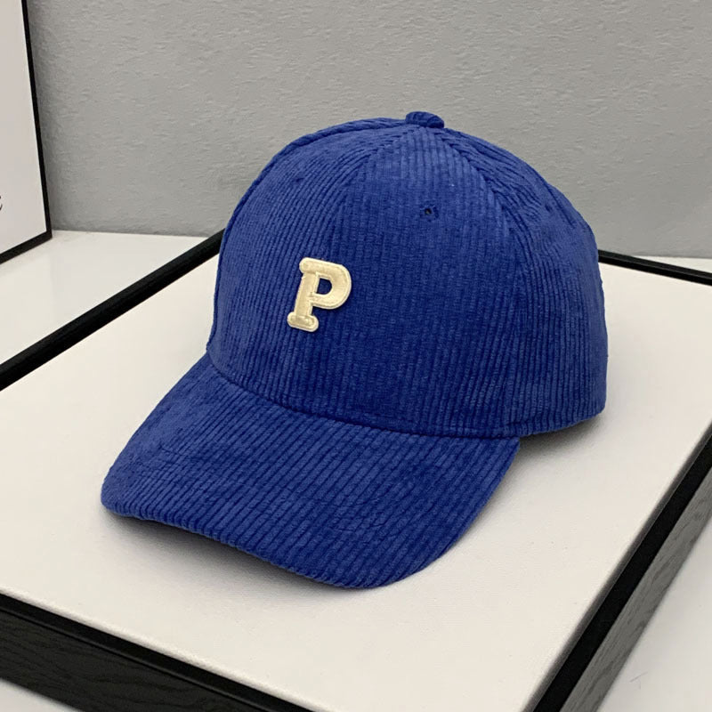 Women's Corduroy Adjustable Baseball Cap Kalsten