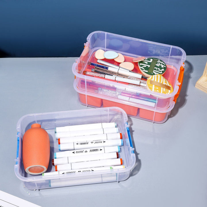 Stackable Multi-Compartment Storage Organizer Kalsten