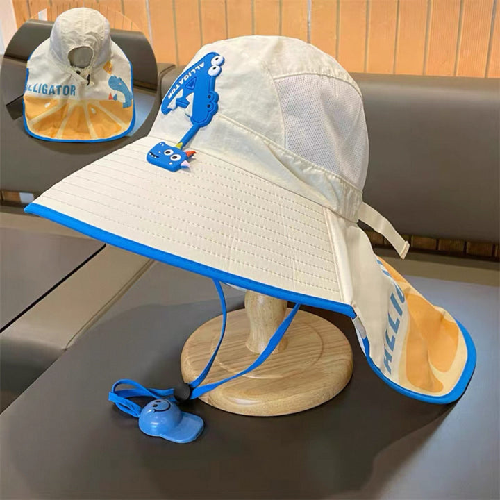 Sun Hat with Neck Protection, Breathable Mesh and Adjustable Chin Strap Kalsten
