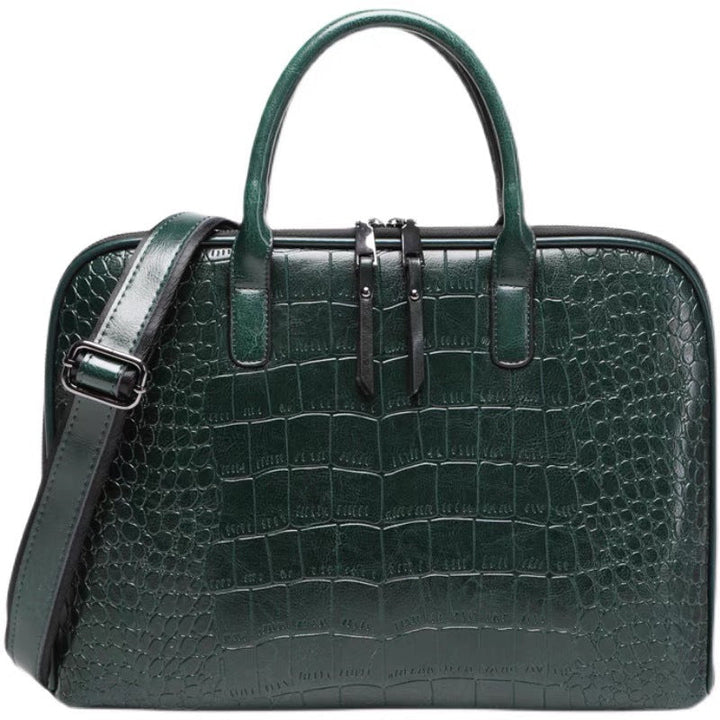 Elegant Handbag in Crocodile Look Kalsten
