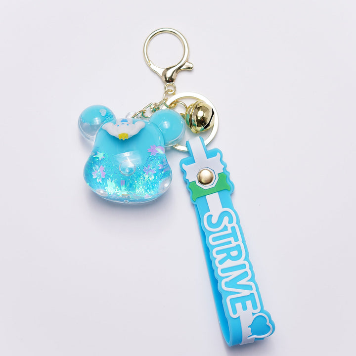 Unisex keychain with glittering design Kalsten