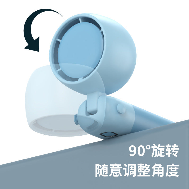 Ladies portable mini-handheld fan with multiple adjustable tilt angles Kalsten