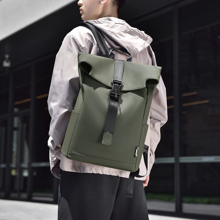Foldable backpack with waterproof material and minimalist aesthetic Kalsten